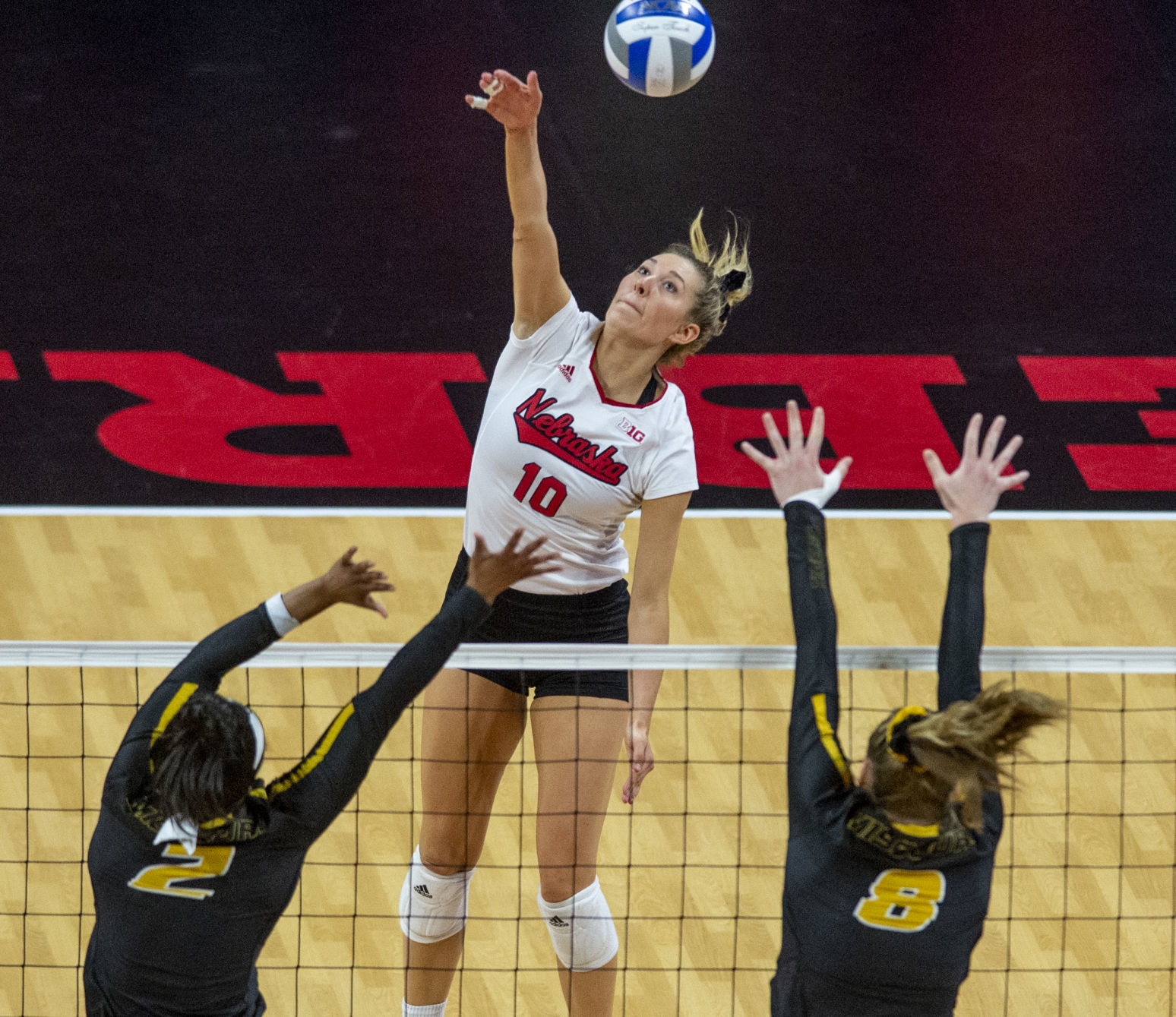 Nebraska volleyball vs. Missouri, 12.7